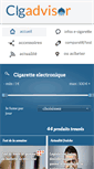 Mobile Screenshot of cigadvisor.com